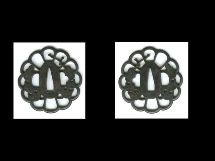 AN ATTRACTIVE HIGO TSUBA #020912 - NIHONTO