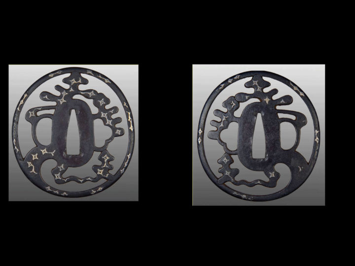 AN ATTRACTIVE HIGO TSUBA  #020912