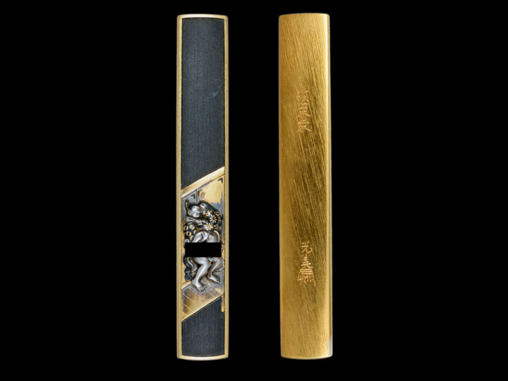 (NSFW)    A very rare kozuka by Goto Eijô  後藤栄乗(1574-1617).