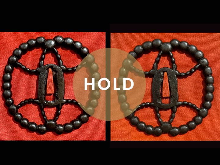 OUTSTANDING JÛYÔ HAGURO TSUBA 羽黒鐔　110723