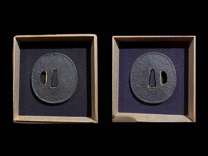 arinko様 BEAUTIFUL KO-KINKÔ JÛYÔ TSUBA 古金工鐔 110324 - NIHONTO
